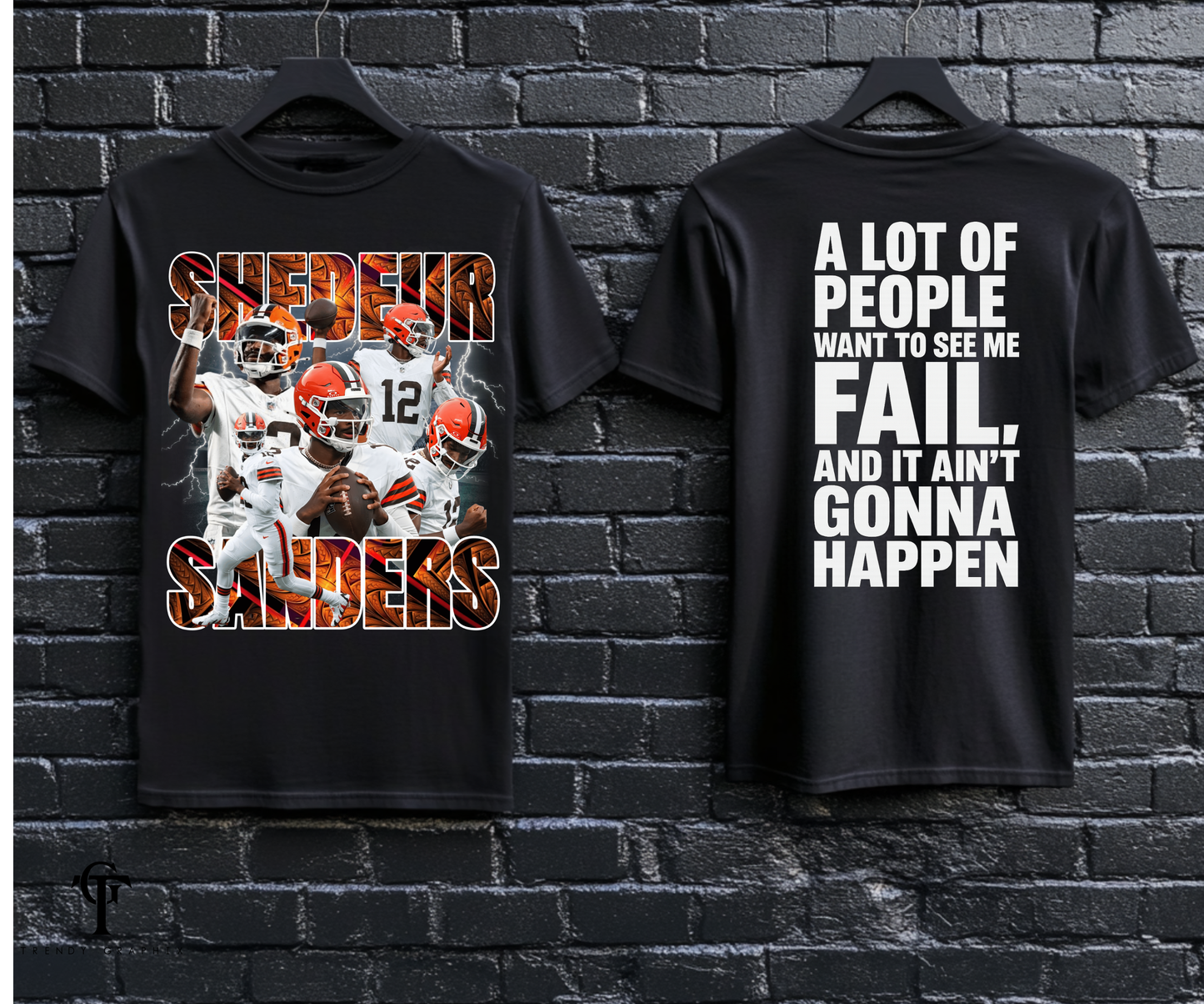 Shedeur Sanders "Alot Of People Want To See Me Fail" Unisex Tops