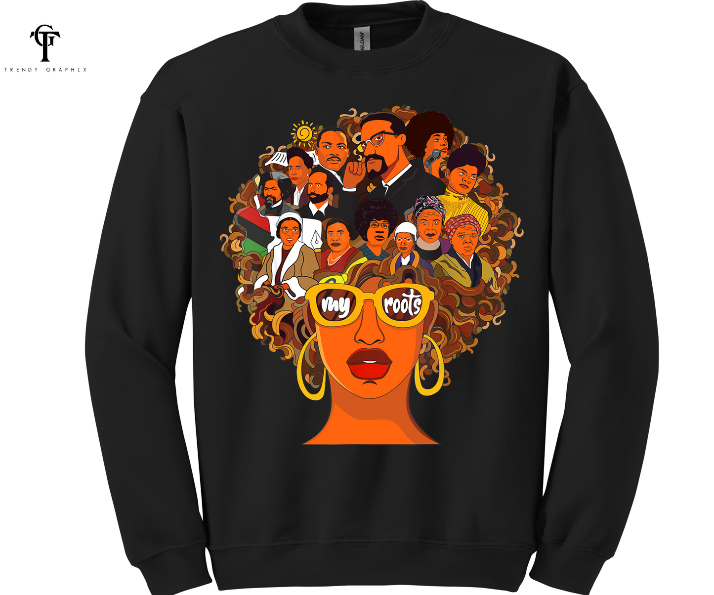My Roots Unisex Crew Sweat Shirt