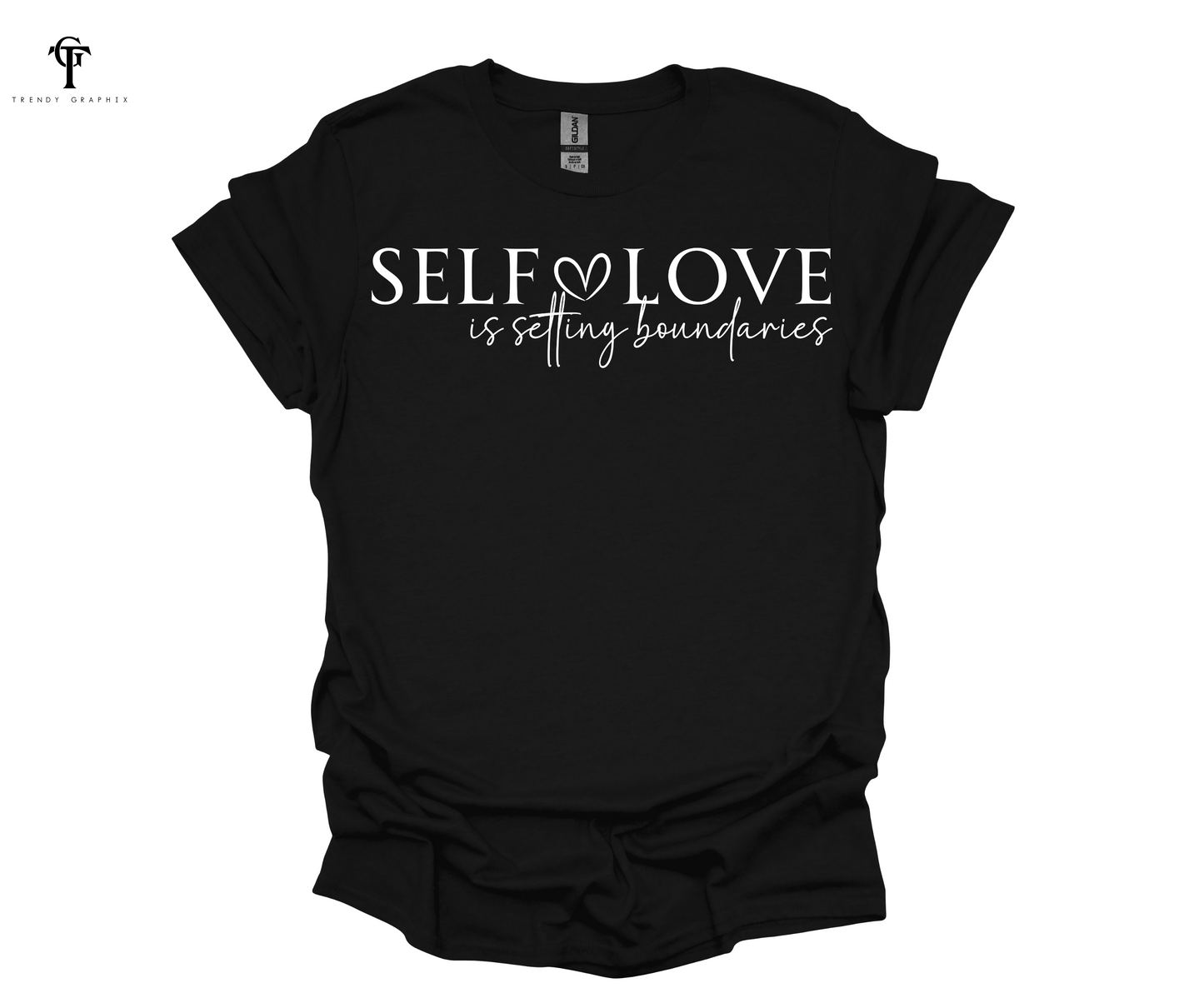 Self Love Is Setting Boundaries Unisex Tee