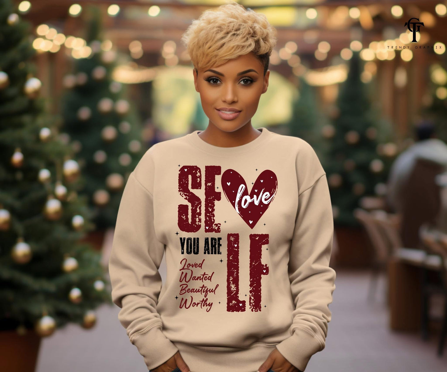 Self Love "Big Print" Unisex Tops