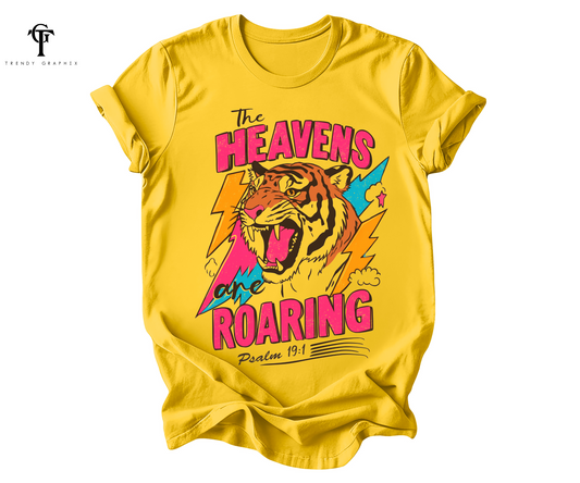 The Heavens Are Roaring Unisex Tee