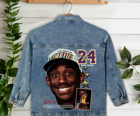 Rare Kobe Bryant Denim Jacket (10 Jackets Made Only)