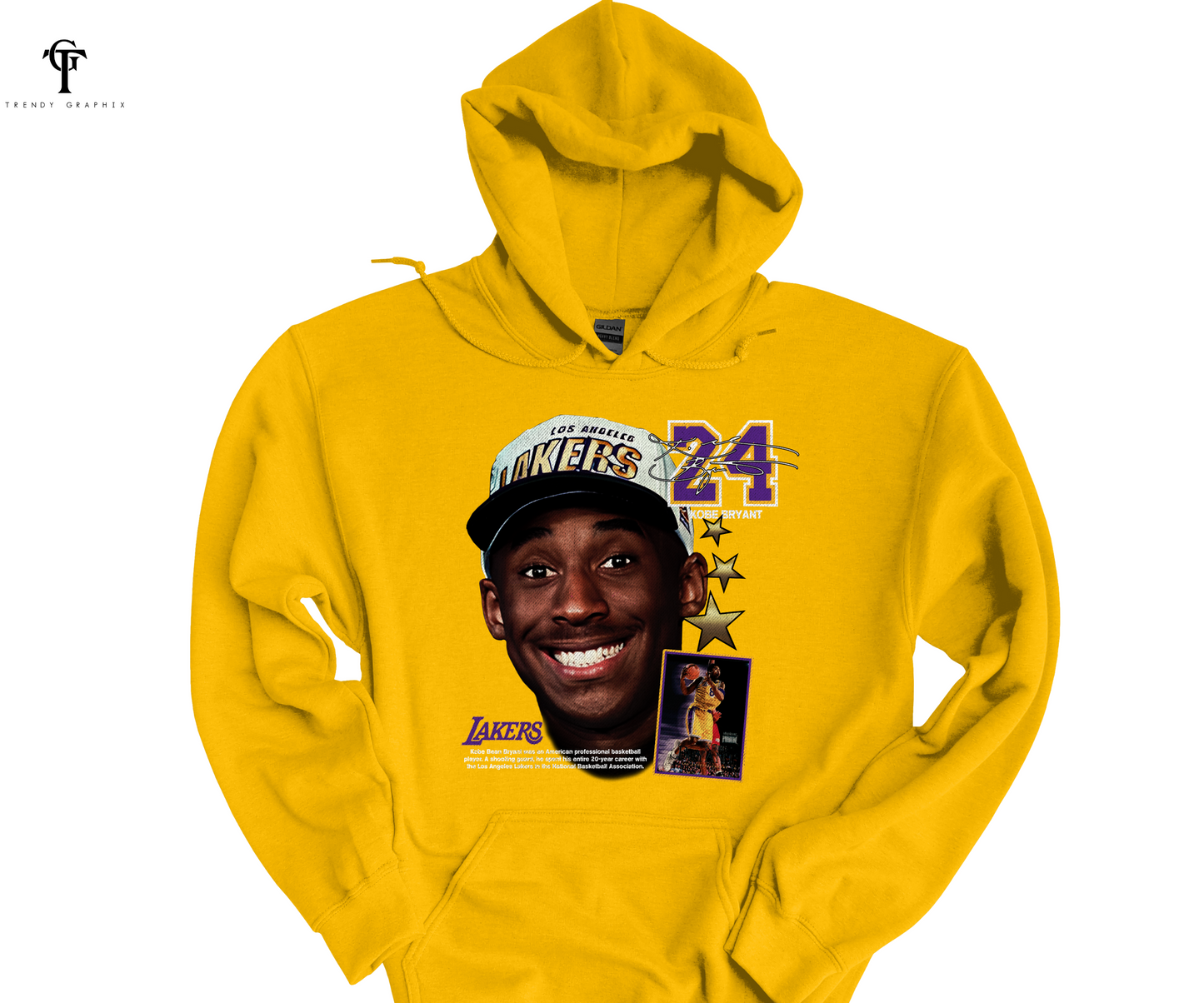 Kobe Bryant Unisex Hoodie (Purple or Gold)