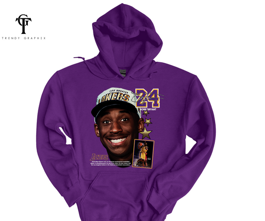 Kobe Bryant Unisex Hoodie (Purple or Gold)