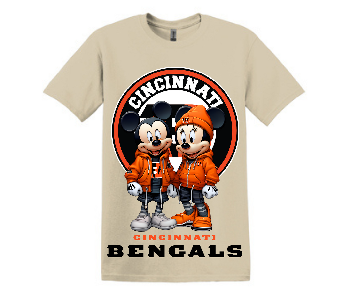 Cincinnati Cartoon Unisex Tops