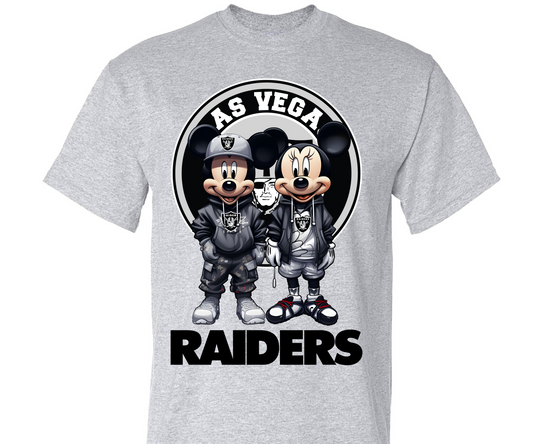 Raiders Cartoon Unisex Tops