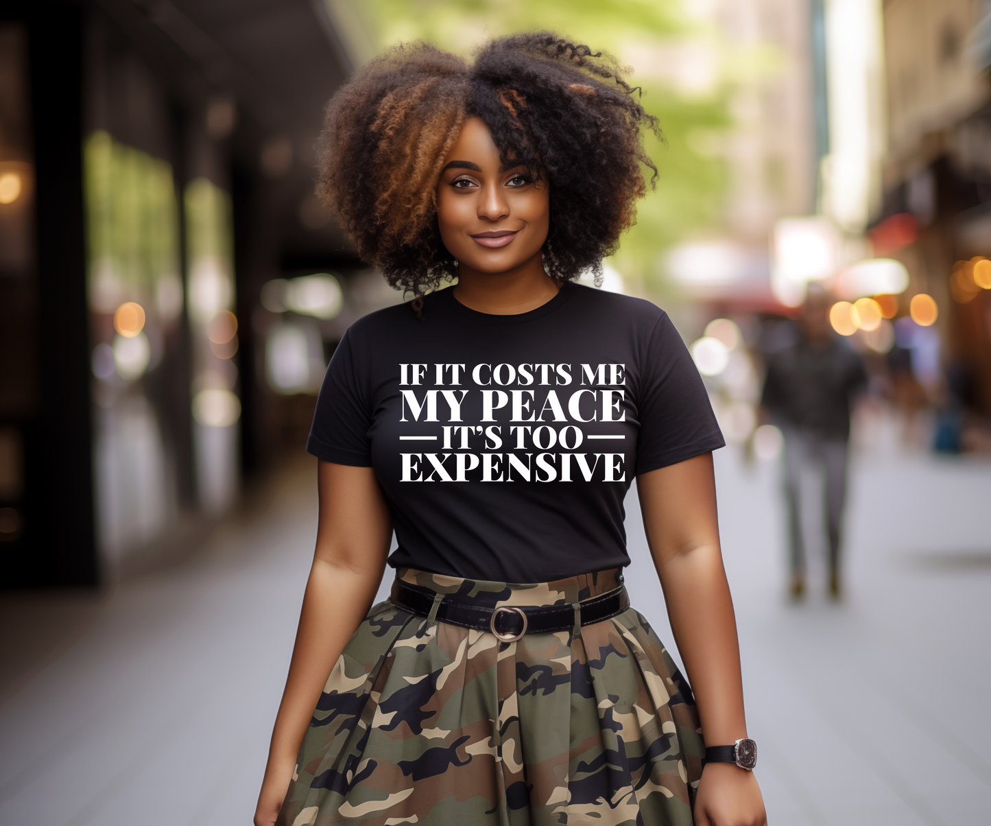 If It Costs Me My Peace - It's Too Expensive Unisex Tops