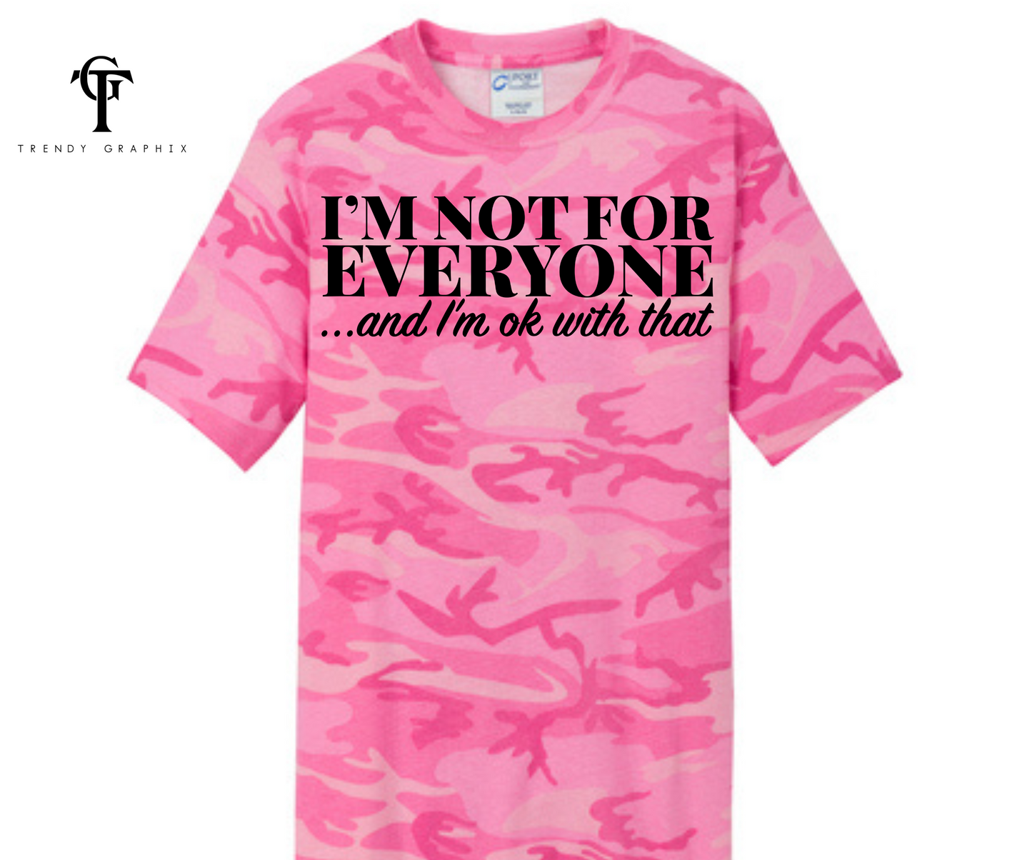 I'm Not For Everyone .. and I'm ok with that Unisex Tee