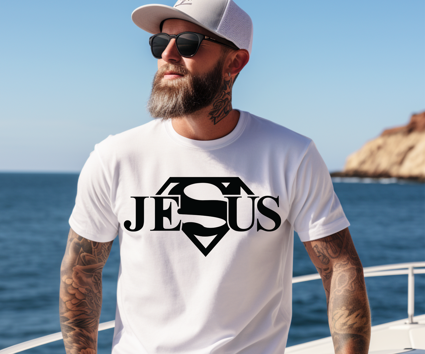 Jesus (Superman Logo) Unisex Tee